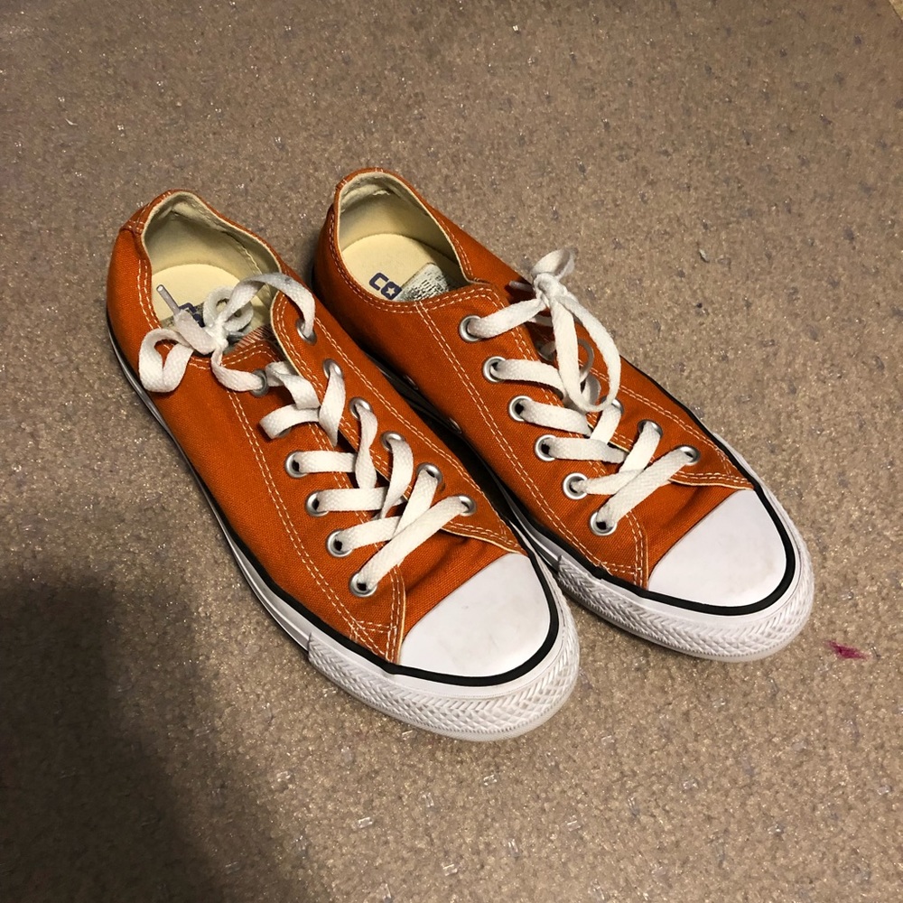 Pumpkin Spice Converse Sneakers